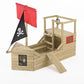 Cabane Bateau Pirate en Bois FSC® GALLEON – TP TOYS – La Grande Aventure au Jardin, Dès 3 Ans