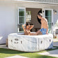 Spa Gonflable INTEX Calacatta 4 Places – Jets Dual Zone & Stérilisateur Sel