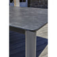 Ensemble Table et Chaises de Jardin CAMARGUE 8 Personnes – Aluminium, Céramique et Cordage