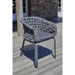 Ensemble Table et Chaises de Jardin CAMARGUE 8 Personnes – Aluminium, Céramique et Cordage