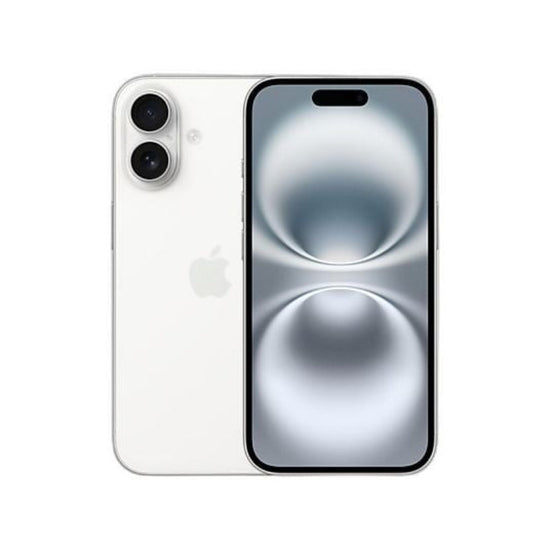 Apple iPhone 16 Blanc 128 Go – Smartphone 6,1 pouces OLED, Puce A18 Bionic, 5G