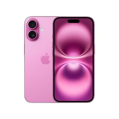 Apple iPhone 16 Rose 128 Go – Smartphone 6,1 pouces OLED, Puce A18 Bionic, 5G
