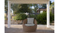 Salon de Jardin 4 Places DELORM – Résine Tressée, Structure Aluminium 100%