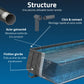 Piscine Extérieure Bestway Power Steel™ 5,50 x 2,7 x 1,2 m + Accessoires